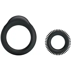 LyBaile Ring Manhood Black - Набор эрекционных колец, 2 шт