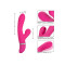 California Exotic Novelties Foreplay Frenzy Pucker - Вибратор-кролик, 20.3 см (розовый)