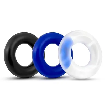 LoveToy - Power Plus Triple Donut Ring Set - Набор эрекционных колец, 3 шт