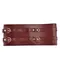 Кожаный пояс для бондажа Liebe Seele Wine Red Waist Cuff, размер L