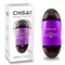 Chisa MX Portable Happy Cup Pussy & Ass - Мастурбатор, 16 см (фиолетовый)