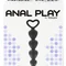 Toy Joy Bottom Beads - анальные шарики, 15х2.5 см (черный)