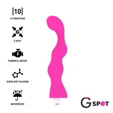 G-SPOT GEORGE - Вибратор для зоны G, 17 см (розовый)