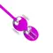 LyBaile Pretty Love Werner Kegel Ball - Вагінальні кульки з вібрацією, 20.5х3.4 см (фіолетовий)
