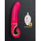 Gvibe Gjay - Эргономичный вибратор из самого реалистичного материала, 22х3.9 см (розовый)