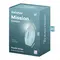 Satisfyer Mission Control - Вакуумний стимулятор, 10 см (блакитний)