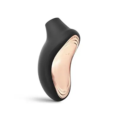 Lelo Sona - Безконтактний звуковий стимулятор клітора, 11.5х5.6 см (чорний)