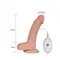 Вибратор LoveToy The Ultra Soft Dude Vibrating Flesh, 20 см