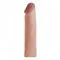 LoveToy Pleasure X-Tender Penis Sleeve Flesh Add 1" -Увеличивающая насадка на член, +3 см (телесный)