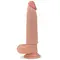 LoveToy Pleasure X-Tender Penis Sleeve Flesh Add 1" -Увеличивающая насадка на член, +3 см (телесный)