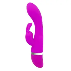 Pretty Love Freda Vibrator - Багатошвидкісний вібратор-кролик, 18.9х3.4 см (фіолетовий)