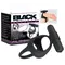 Black Velvets Cock & Ball Ring - подвійне віброкільце, 7х3.6 см (чорний)