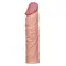 LoveToy Pleasure X-Tender Penis Sleeve Flesh Add 2" - Насадка-реалістик, що подовжує, +5 см (тілесний)