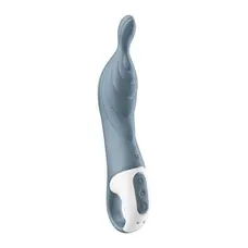 Satisfyer - A-Mazing 2 - Инновационный вибратор для точки А, 21.7х3.8 см (серый)