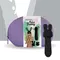 FeelzToys Mister Bunny - Мини-вибратор с двумя насадками, 13.5х3.5 см, (черный)