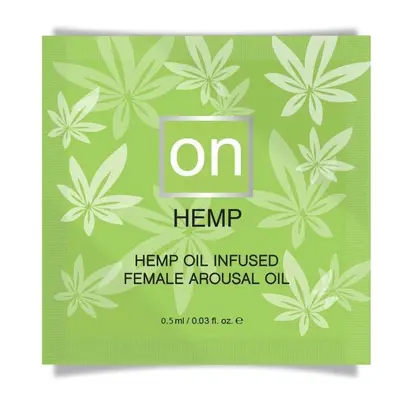 Пробник возбуждающего масла Sensuva ON for Her Hemp Infused Arousal Oil, 0,5 мл