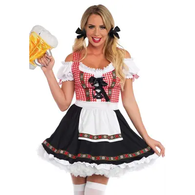 Leg Avenue Beer Garden Babe - игровой костюм девушки пивного сада, S