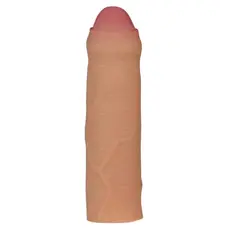 LoveToy Revolutionary Silicone Nature Extender - Силиконовая насадка-удлинитель, +2.5 см (телесный)