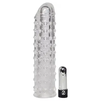 Orion - Vibro Penis Sleeve - Насадка на член, +6 см
