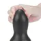 LoveToy King Sized Vibrating Anal Rammer 7" - Анальна пробка, 16х7 см (чорний)
