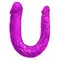 Двосторонній фалоімітатор Baile Double Dong Purple, 29,8 см