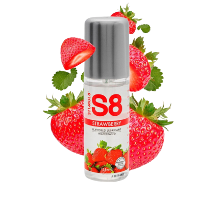 Stimul8 Flavored water based Lube - Лубрикант 125 мл (клубника)