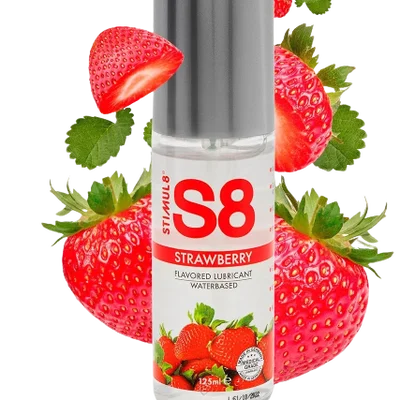 Stimul8 Flavored water based Lube - Лубрикант 125 мл (клубника)