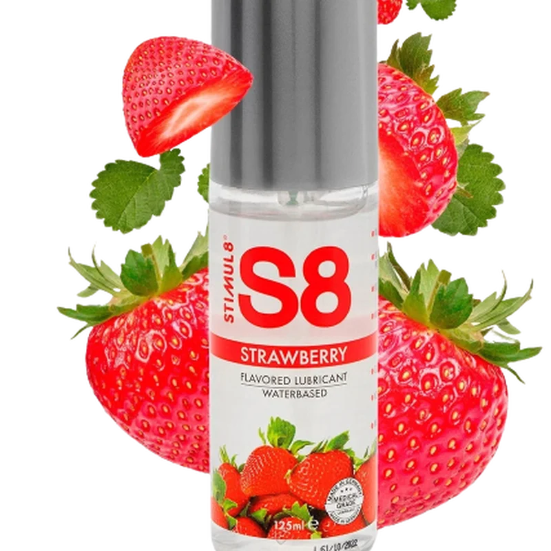 Stimul8 Flavored water based Lube - Лубрикант 125 мл (клубника)