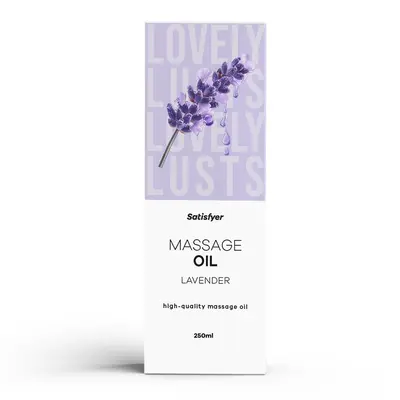 Масажне масло Satisfyer Massage Oil, 250 мл (лаванда)