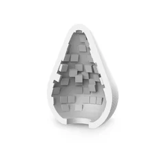 Brazzers Cube - мастурбатор-яйцо, 6.5х5 см