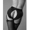 Мереживні трусики для страпона з підв’язками для панчіх Strap-On-Me Diva Harness, XS
