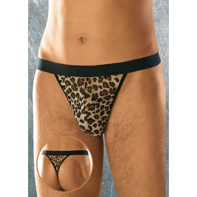 SoftLine - Thong 4457 - Труси чоловічі, S-L (леопардовый)