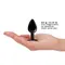 Dorcel - Diamond Plug - Металева анальна пробка з прикрасою у вигляді кристала (чорна) S