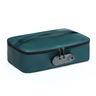 Кейс для іграшок зкодовим замком Dorcel Diskret Box Luxury Green