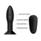 LyBaile Mr Play RC Vibrating Butt Plug Black - Анальна пробка з вібрацією, 11х3.3 см (чорний)