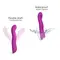Love To Love Swap - Вібратор, 15х3.6 см (бузковий)