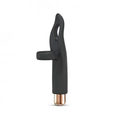 Love To Love Tickle me Black Onyx - вібратор на палець, що перезаряджається, 13,5х1,3 см (чорний)