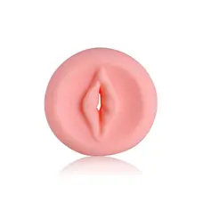 Men Powerup Vagina - вставка-вагіна для помпи, 5х7.5 см (бежевий)