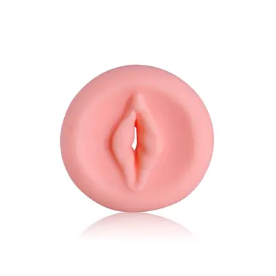 Men Powerup Vagina - вставка-вагіна для помпи, 5х7.5 см (бежевий)