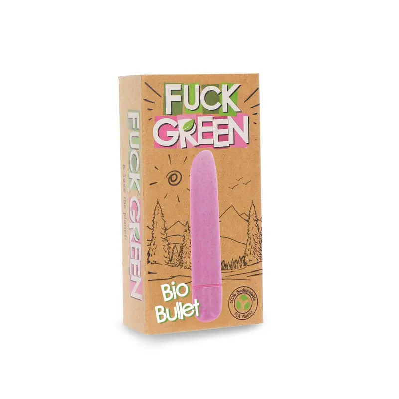 Fuck Green Bio Bullet - Вибропуля, 9,5 см (розовый) Fuck Green Bio Bullet - Вибропуля, 9,5 см (розовый)