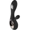 Lelo Soraya Wave - шикарный вибратор-кролик с качающимся вагинальным кончиком, 21.8х4.6 см (чёрный)