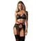Комплект Obsessive Novenes 3-pcs set, XL/2XL