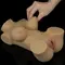 LoveToy Streetgirl's #5 Masturbator Vagina and Torso - реалистичный мастурбатор торс с двумя отверситиями и грудью, 27 см (телесный)