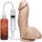 Doc Johnson Amazing Squirting Realistic Cock - Фалоімітатор з еякуляцією, 13.3х5см (тілесний)