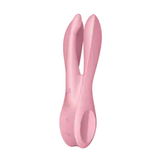 Satisfyer Threesome 1 - Кліторальний вібратор, 14 х 5.6 х 3.6 см (рожевий)