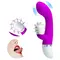 Pretty Love Sheila Rolling Vibrator Purple - Вібратор-кролик з імітацією оральних пестощів, 19.4х3.8 см (фіолетовий)