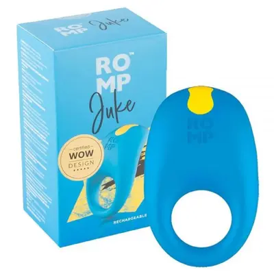 Romp Juke - віброкільце, 7.5х2.5 см (блакитний)