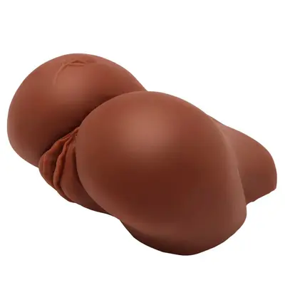 Bangers Big Ass Banger - Мастурбатор в виде попки с вибрацией, 20 см (коричневый)