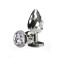 Металлическая анальная пробка Toy Joy Disco Diamond Plug - размер M