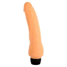 Реалистичный вибратор Seven Creations Vinyl P-shape №2, 23 см